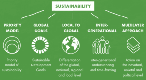 An Illustration of the Aspects and Measures of Sustainability (Credit: Sustainability Week Switzerland 2020 .CC BY-SA 4.0.)