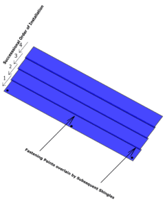 Solar roof shingles