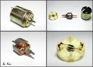 DC motor types of electric motors