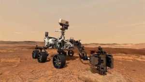 Examples of Spacecrafts: Perseverance Rover (Credit: NASA/JPL-Caltech 2020)