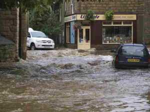 Causes of Flooding: Heavy Rainfall (Credit: Johndal 2008 .CC BY-SA 2.0.)