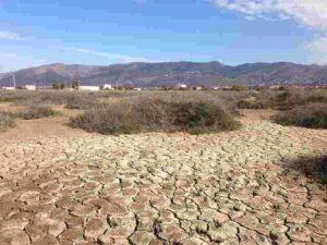 Examples of Natural Disasters: Drought (Credit: Pierre Banoori 2015 .CC BY-SA 3.0.)