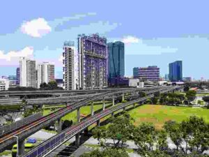 Infrastructure Development as an Effect of Urbanization (Credit: zhenkang 2020 .CC BY-SA 4.0.)