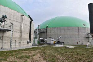 Examples of Biofuels: Biogas Production Plant (Credit: Vasyatka1 2017 .CC BY-SA 4.0.)