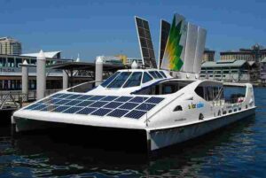 Benefits of Solar Energy: Panels can be Used on Boats and Ships to Generate Electricity for Onboard Systems (Credit: Nicolás Boullosa 2008 .CC BY 2.0.)