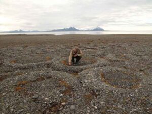 Tundra Landscape Characteristics: Permafrost Soil in the Svalbard High Arctic Tundra (Credit: Hannes Grobe 2007 .CC BY-SA 2.5.)