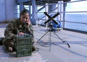 Uses of Infrared Waves: Wireless Short-Range Communication (Credit: U.S. Navy photo by Mass Communication Specialist 1st Class Leslie L. Tomaino 2007)
